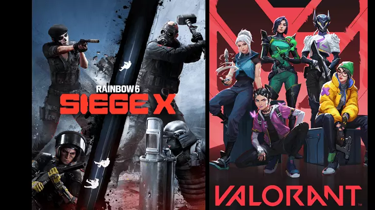 valorant Rainbow six siegex