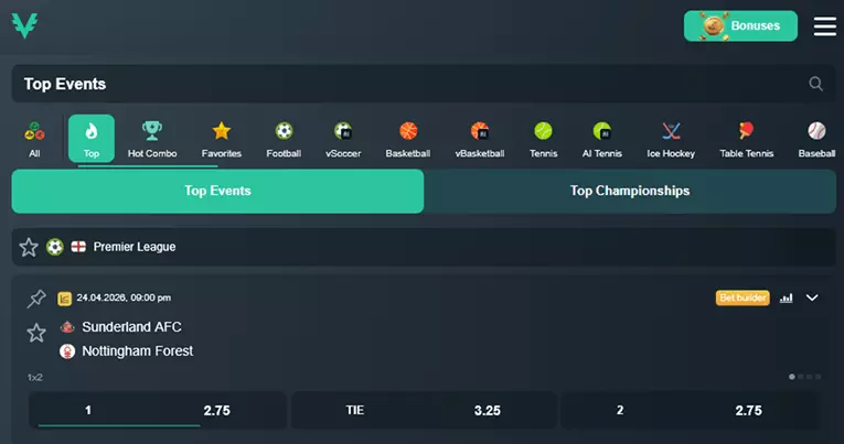 vave sports-betting